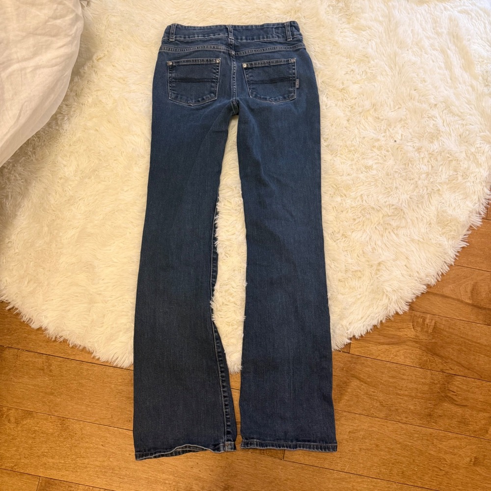 Patagonia Women 27 Dark Wash Bootcut Jeans Low Rise Gorpcore Indie 2000s Vibe - Picture 2 of 5